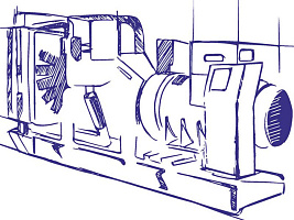 Дизель-генераторы ЭТРО в Курске АД360-Т400 с двигателем Doosan DP158LC от российского производителя